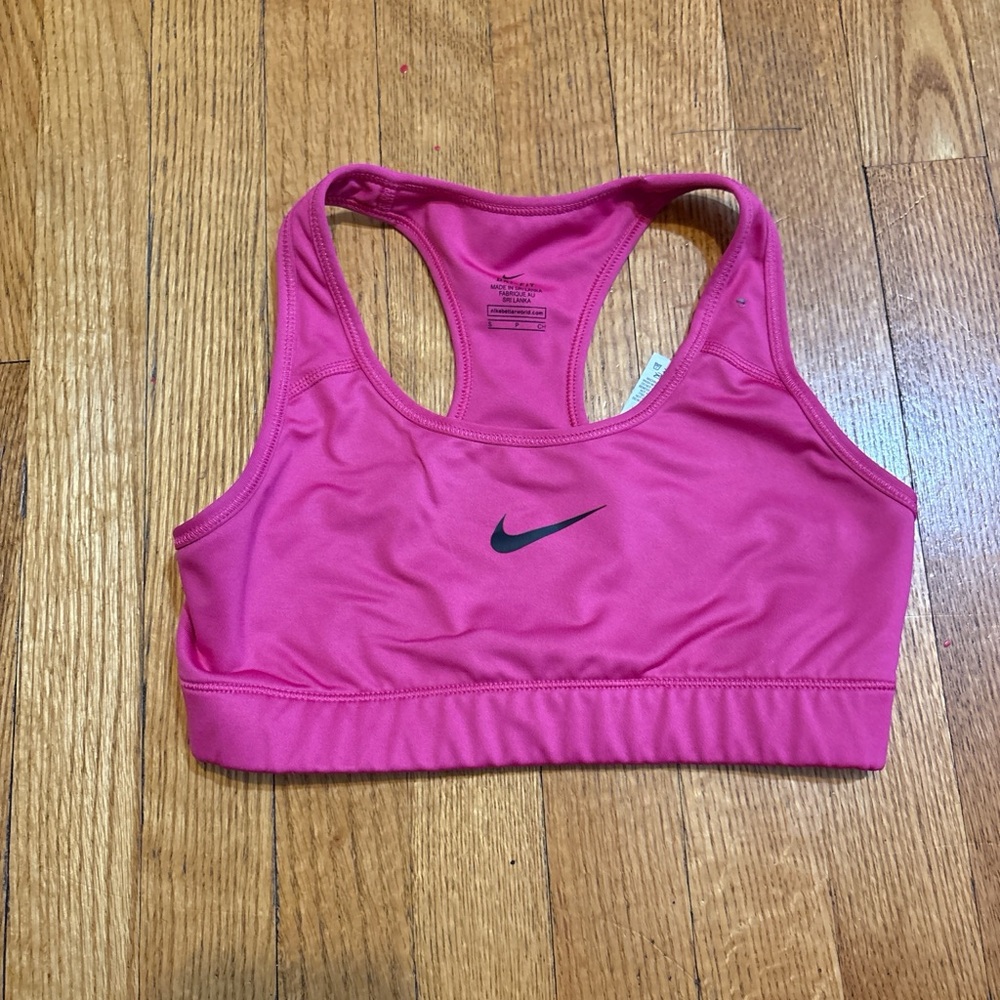 Nike Women's Vibrant Pink Sports Bra